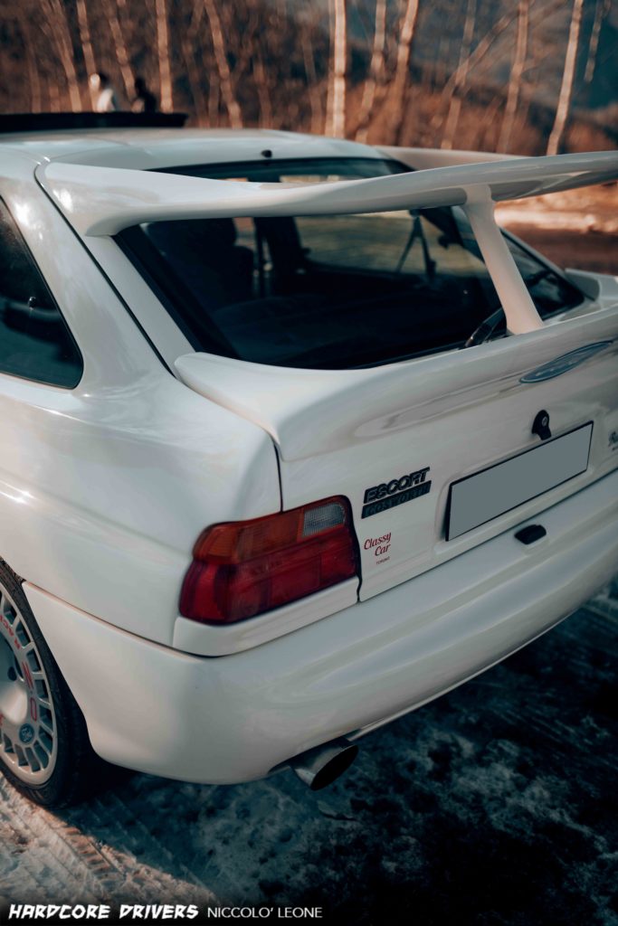 Escort Cosworth: spoiler